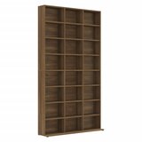 Maison Chic Omarca za CD - CD stojalo - CD regal-je rjavi hrast 102x23x177,5 cm konstruiran les, (21673972) Cene