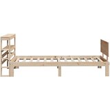  Okvir kreveta s uzglavljem 75x190 cm od borovine | shoptok.hr