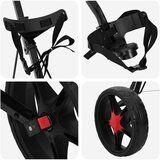 Golf Trolej Crna 66 x 65 x 112 cm Željezo | shoptok.hr