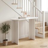  Konzolna stolica Bijela 100 x 39,5 x 75 cm Konstruirano drvo | shoptok.hr