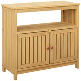  Vrtna konzola Svijetla akacija 80 x 35 x 75 cm | shoptok.hr