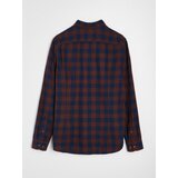 Sinsay Pamučna slim fit ko&amp;scaron;ulja u kockice Slike