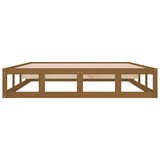  Okvir za krevet od masivnog drva boja meda 150x200 cm veliki | shoptok.hr