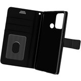 AVIZAR Ovitek za Motorola Moto G60S z magnetnim jezickom, držalom za kartice in denarnico - crn, (20632700) | Shoptok.si