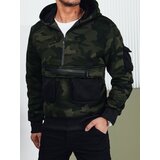 DStreet Bluza męska moro z kapturem zielona | ePonuda.com