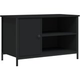 Maison Chic TV omarica - TV enota - Televizijska omarica črna 80x40x50 cm inženirski les, (21699270) Cene