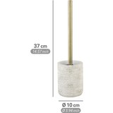 Wenko Bijela WC četka od polyresina Montalfano – | shoptok.hr