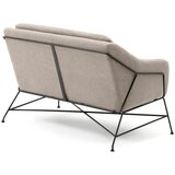 Kave Home Bež sedežna garnitura 128 cm Brida – | Shoptok.si