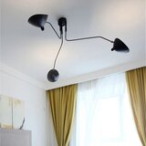 Toolight stropna svjetiljka crna 3 ruke APP569-3C | shoptok.hr