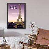 Wallity uramljena slika Paris 6, 35x45 cm Cene