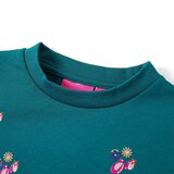 Dječja topla majica tamnozelena 128 | shoptok.hr