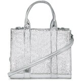 Karl Lagerfeld Ročna torbica 'Rue St-Guillaume' črna / srebrna | Shoptok.si