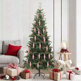 vidaXL Dekoracija božičnega drevesa 40 pcs Rdeča | Shoptok.si