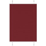 vidaXL Plisirana žaluzija Bordeaux Red 90x150 cm Širina tkanine 89,4cm Cene