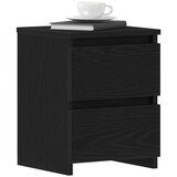  Noćni ormar 2 pcs Crni hrast 30 x 30 x 40 cm Konstruirano drvo | shoptok.hr