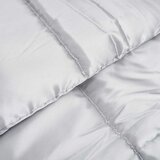  Poletna odeja srebrna 220 x 200 cm Satin in mikrovlakna, (5000148097) | Shoptok.si