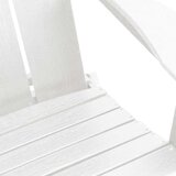  Vrtna stolica 2 pcs Bijelo 80.5 x 74.5 x 92 cm Polietilen | shoptok.hr