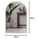 Hanah home Ogledalo Brilya, Bijelo | Eponuda.ba
