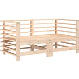  Vrtni kotni kavč 2 kosa trdna borovina | Shoptok.si