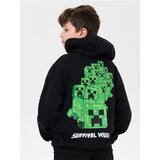 Sinsay Majica s kapuljačom na patentni zatvarač Minecraft | shoptok.hr