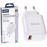 Jellico adapter A77 hišni polnilec 3.0A Quick Charge 22,5 W vhod USB A - Original (EU Blister) - bel | Shoptok.si