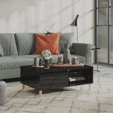 vidaXL Klubska mizica visok sijaj siva 90x60x35 cm iverna plošča, (20625506) | Shoptok.si