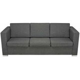  Dvodijelni set sofa od tkanina tamnosivi | shoptok.hr