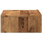 vidaXL 2-dijelni TV ormarić s LED svjetlima staro drvo 60x35x15,5 cm | shoptok.hr