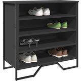 vidaXL Omarica za čevlje črna 80x38x78 cm inženirski les | Shoptok.si