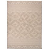  Vanjski tepih ravnog tkanja 200 x 280 cm smeđe pruge | shoptok.hr