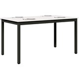  Stol za objedovanje Bijelo 140 x 80 x 75 cm Čvrsto borovo drvo | shoptok.hr