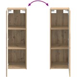 Set ormarića za kupaonicu 4 pcs Hrast artisan 50 x 14,5 x 70 cm | shoptok.hr
