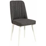 Kalune Design Antracitno siva baršunasta blagovaonska stolica Stormi Sandalye –