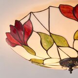 Endon 63960 - tiffany plafonsko svetlo botanica 2xE27/60W/230V, prečnik 45 cm | Eponuda.com