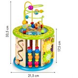 ECO TOYS Drveni edukativni valjak s igrama 3 god+ | shoptok.hr