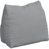  Jastuk za leđa Svijetlo siva 60 x 20 x 50 cm tkanina | shoptok.hr