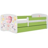 HAPPYKIDS Dječji krevet Dreamy balon 180x80 sa madracem bez ladice Zelena | shoptok.hr