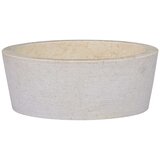  Umivaonik krem Ø 40 x 15 cm mramorni | shoptok.hr