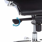 MID.YOU Pisarniški Stol Parma 10, Črna | Shoptok.si