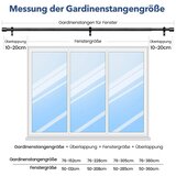 GEEBOBO 76–228 cm raztegljiva karnisa za zavese | Shoptok.si