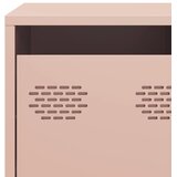 TV ormarić ružičasti 101,5 x 39 x 43,5 cm hladno valjani čelik | shoptok.hr