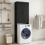  Kabinetska WC UTRECHT Crna 66 x 25 5 x 190 cm Konstruirano drvo - Crna | shoptok.hr