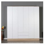 Hanah home Podloga za ormar 6, 224x206x52 cm, Bijela | Eponuda.ba