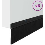 vidaXL Skrbniki za vrata z vijaki 6 pcs Črna 100 cm | Shoptok.si