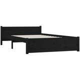  Za krevet s ladicama crni 135 x 190 cm 4FT6 bračni | shoptok.hr