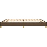  Za krevet s oprugama tamnosmeđi 200x200 cm od tkanine | shoptok.hr