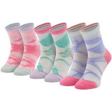 Skechers Športne nogavice 3PPK Girls Casual Fancy Tie Die Socks Večbarvna | Shoptok.si