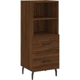Maison Chic Komoda - Predalnik rjavi hrast 34,5x34x90 cm inženirski les, (21716725) | Shoptok.si