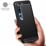 Nillkin silikonski ovitek za xiaomi mi 10 / 10 pro - mat carbon črn | Shoptok.si