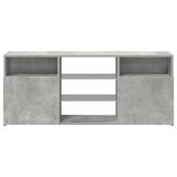 TV ormarić s LED svjetlima siva boja betona 120 x 30 x 50 cm | Eponuda.ba
